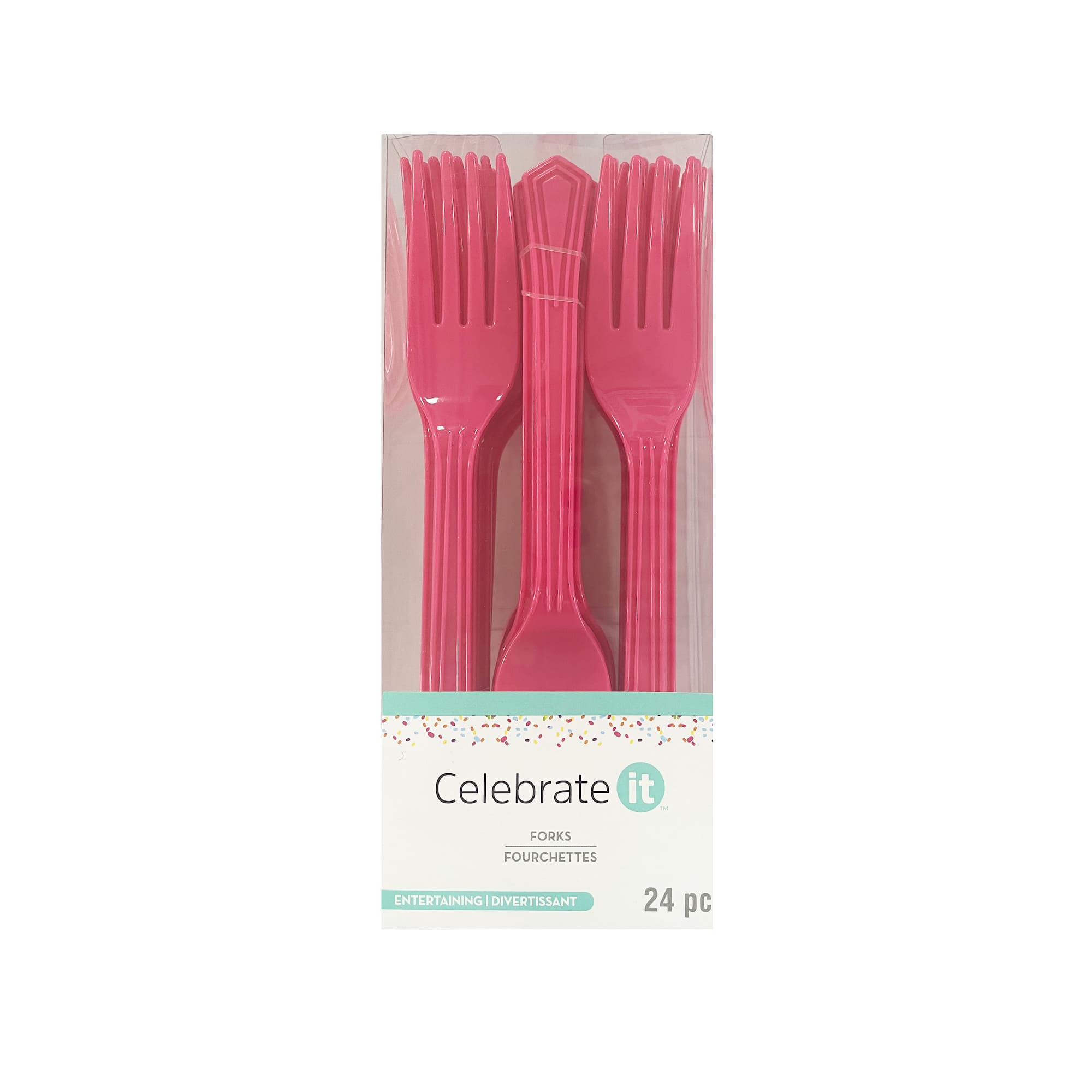 12 Packs: 24 ct, (288 total) Plastic Forks by Celebrate It™